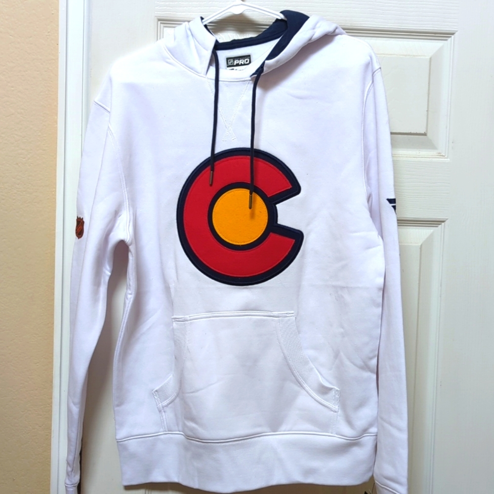 Colorado Avalanche Sweatshirt Hoodie M NWT